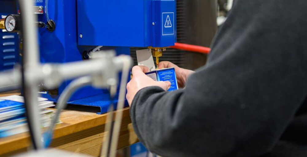 Glue Machine Operation